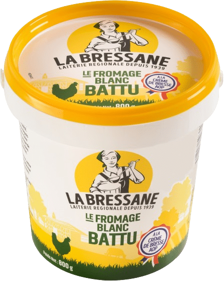 Visuel - Fromage blanc battu à la crème de Bresse AOP