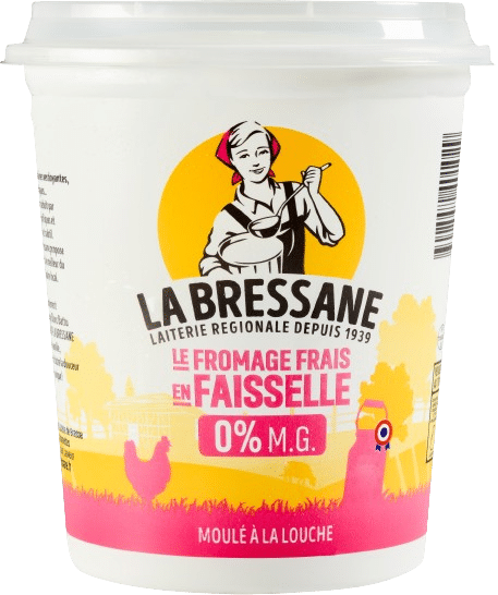 Visuel - Fromage frais en faisselle 0%