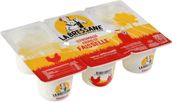 Visuel - Fromage frais en faisselle 4,5%