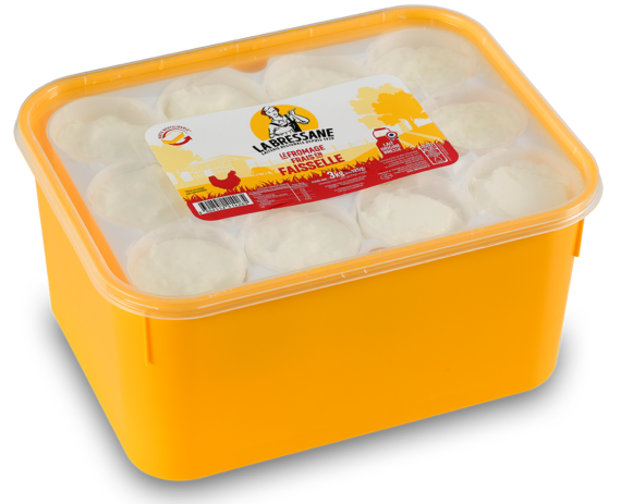 Visuel - Fromage frais en faisselle 4,5%