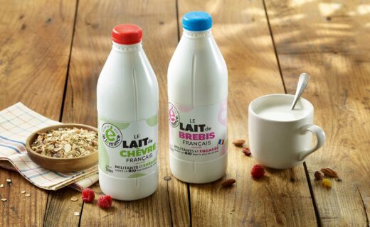 Laits de chèvre et brebis