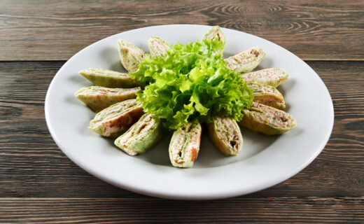 Rouleau petit chèvre concombre