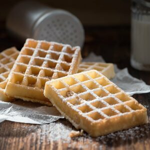 Gaufres au lait de chèvre