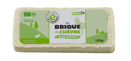 Brique de chèvre 150g La Lémance min