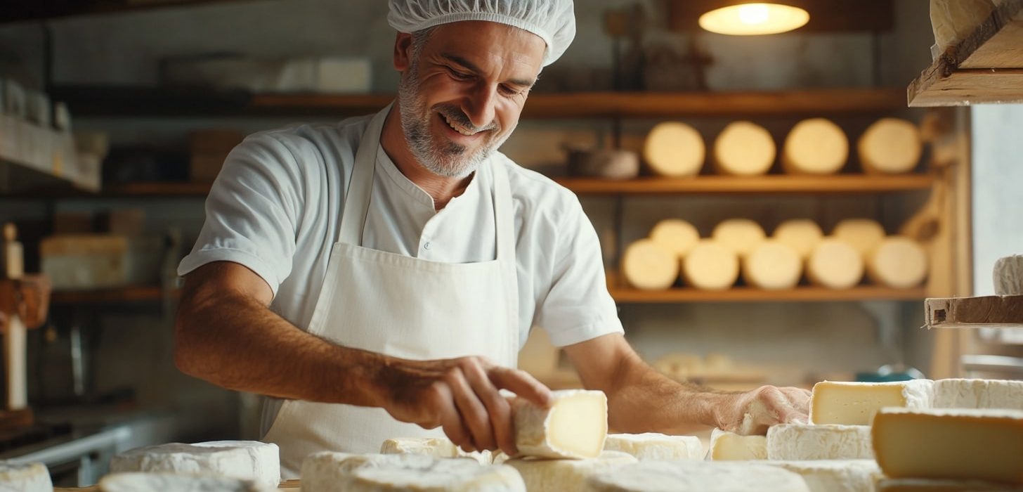 floriangaubert A traditional cheese workshop where a cheesema 2b5d3785 c46b 4a65 9ad3 2060468e0eaa 0