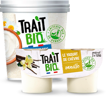 YAOURTS DE CHÈVRE ET FROMAGE BLANC BIO