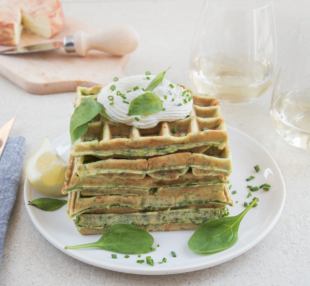 MODIF Recette Epoisses Gaufres aux épinards 1