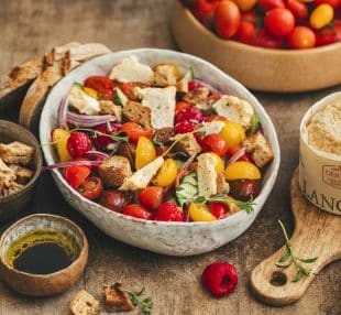 Salade panzanella au Langres min