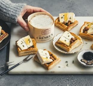 Carrés feuilletés au Crèmeux à la Truffe d'été